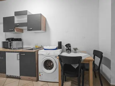 Küche/Küchenzeile in der Unterkunft 4Rooms center