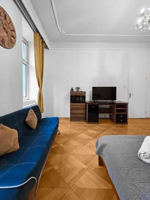 Ein Sitzbereich in der Unterkunft 4Rooms center