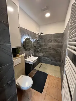 Ein Badezimmer in der Unterkunft Spacious Apartment in Vienna Center