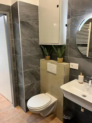 Ein Badezimmer in der Unterkunft Spacious Apartment in Vienna Center