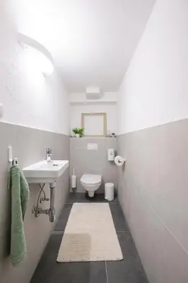 Ein Badezimmer in der Unterkunft Olive Oasis