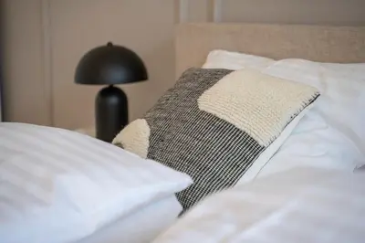 Ein Bett oder Betten in einem Zimmer der Unterkunft josef's home I Urban Living I Premium Apartment 02