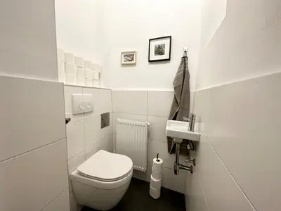 Ein Badezimmer in der Unterkunft Panda Apartment