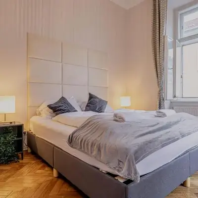 Comfortable 2BR & 1LR Apt in Central Vienna