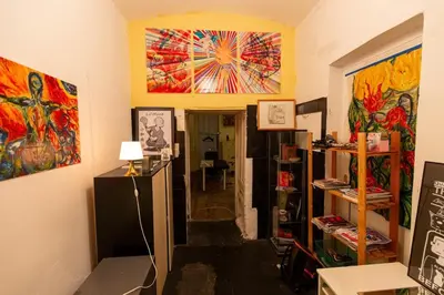 Die Bibliothek in der Ferienwohnung