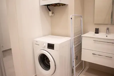 Ein Badezimmer in der Unterkunft Klimt Mezzanin