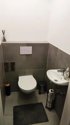 Ein Badezimmer in der Unterkunft Apartment Melanie