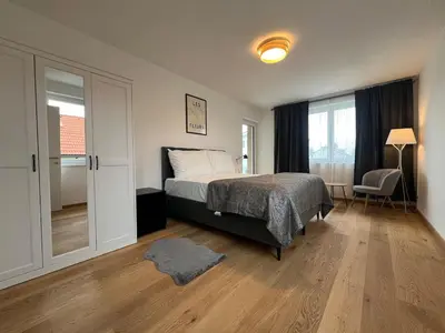 Ein Bett oder Betten in einem Zimmer der Unterkunft Leopoldsdorf Premium Apartments