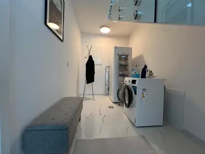 Küche/Küchenzeile in der Unterkunft Leopoldsdorf Premium Apartments
