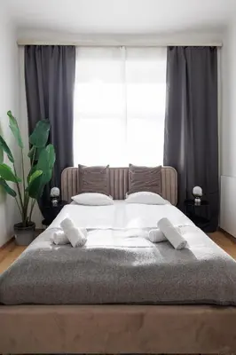 Ein Bett oder Betten in einem Zimmer der Unterkunft Central Apartments - Hauptbahnhof