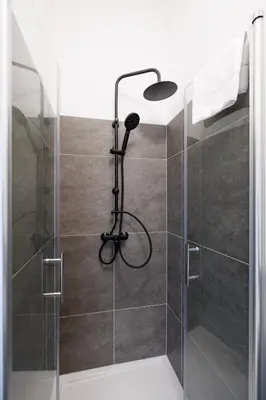 Ein Badezimmer in der Unterkunft Central Apartments - Hauptbahnhof