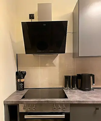 Küche/Küchenzeile in der Unterkunft Jungle Apartment Vienna