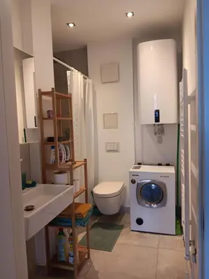 Ein Badezimmer in der Unterkunft Studio mit Terasse