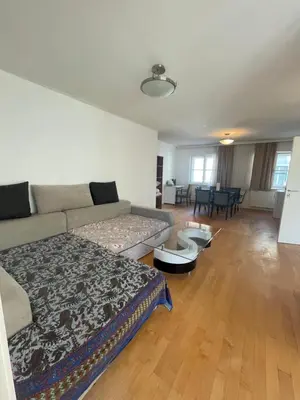 Ein Sitzbereich in der Unterkunft Zum Shambhala
