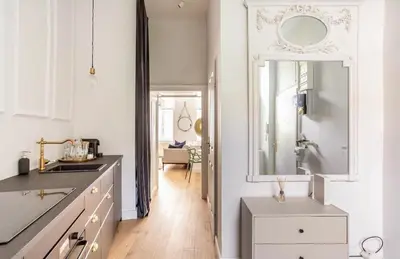 Ein Badezimmer in der Unterkunft Designer Flat Vienna