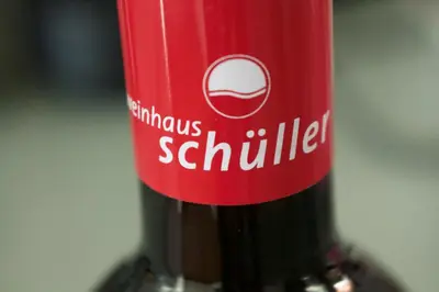 Ein Zertifikat, Auszeichnung, Logo oder anderes Dokument, das in der Unterkunft Winzerferienhaus Schüller ausgestellt ist