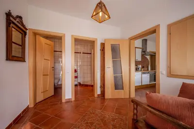 Küche/Küchenzeile in der Unterkunft Winzerferienhaus Schüller