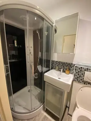 Ein Badezimmer in der Unterkunft Enjoy Wien