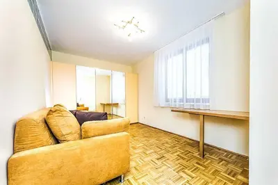 Ein Sitzbereich in der Unterkunft Luxury apartment with pool