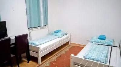 Ein Bett oder Betten in einem Zimmer der Unterkunft Vienna Room Nr 3