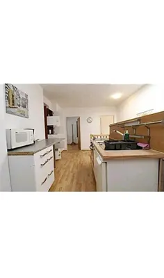 Küche/Küchenzeile in der Unterkunft Vienna Room Nr 3