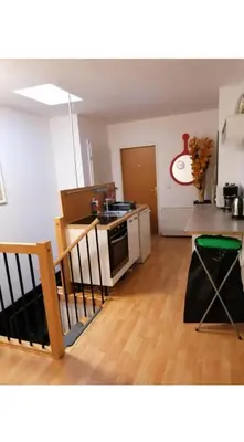 Küche/Küchenzeile in der Unterkunft Vienna Room Nr 3