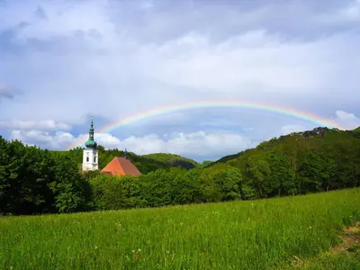 Naturlandschaft in der Nähe des Bed & Breakfasts