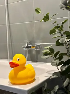 Ein Badezimmer in der Unterkunft Retro Vintage
