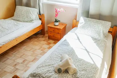 Ein Bett oder Betten in einem Zimmer der Unterkunft Vienna West Rooms