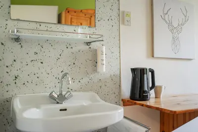 Ein Badezimmer in der Unterkunft Vienna West Rooms