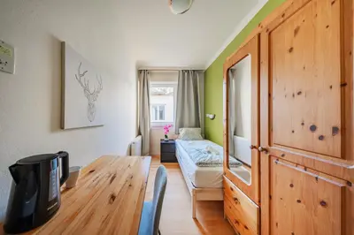 Ein Bett oder Betten in einem Zimmer der Unterkunft Vienna West Rooms