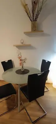 Ein Sitzbereich in der Unterkunft Privat Appartment Room Martz Dorf