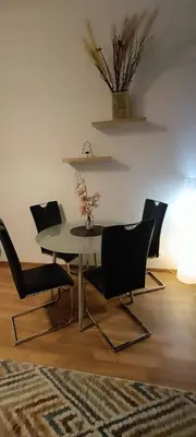 Ein Sitzbereich in der Unterkunft Privat Appartment Room Martz Dorf