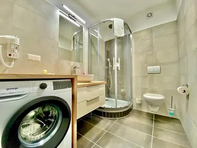Ein Badezimmer in der Unterkunft Steiner Residences Mödling
