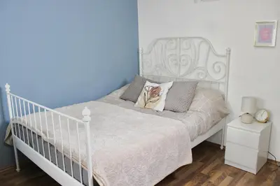Ein Bett oder Betten in einem Zimmer der Unterkunft 57 Apartments Nearby Trainstation Meidling