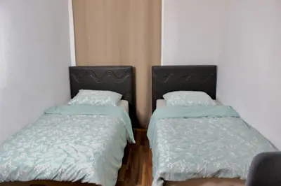 Ein Bett oder Betten in einem Zimmer der Unterkunft 57 Apartments Nearby Trainstation Meidling