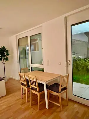 Grundriss der Unterkunft Premium Apartment mit Garten nähe SCS