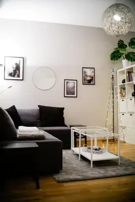 Ein Sitzbereich in der Unterkunft Vienna Cozy Hub - Family - Metro Access - 10min City-Centre