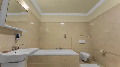 Ein Badezimmer in der Unterkunft Adalbert Apartments