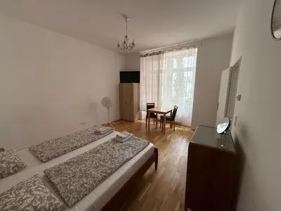 Ein Bett oder Betten in einem Zimmer der Unterkunft Nordwestbahn Apartments