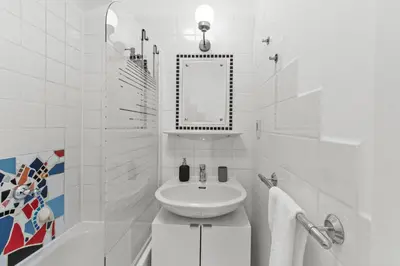 Ein Badezimmer in der Unterkunft Cozy Living Apartment 