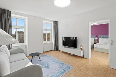 TV/Unterhaltungsangebot in der Unterkunft Cozy Living Apartment 