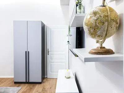 Küche/Küchenzeile in der Unterkunft Apartment Noble in Vienna's City Center
