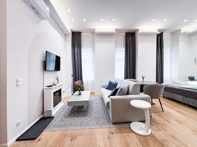 TV/Unterhaltungsangebot in der Unterkunft Apartment Grandeur in Vienna's City Center