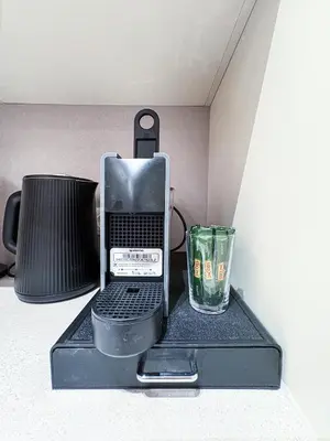Kaffee-/Teezubehör in der Unterkunft Apartment Charming in Vienna's City Center