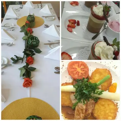 Essen im Hotel oder in der Nähe