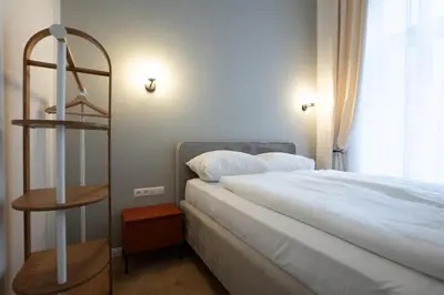 Ein Bett oder Betten in einem Zimmer der Unterkunft Chic & Cozy 104m2 Flat, Walk to Top Attractions
