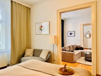 Ein Bett oder Betten in einem Zimmer der Unterkunft SERVUS HOMES - Friends & Family
