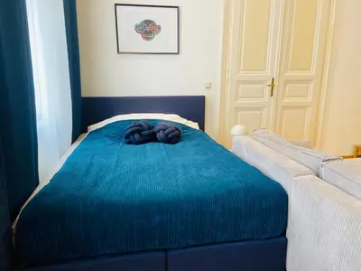 Ein Bett oder Betten in einem Zimmer der Unterkunft SERVUS HOMES - Friends & Family