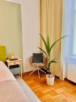 Ein Sitzbereich in der Unterkunft SERVUS HOMES - Friends & Family